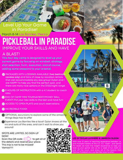 Los Barriles, Mexico March 8th-14th 2026